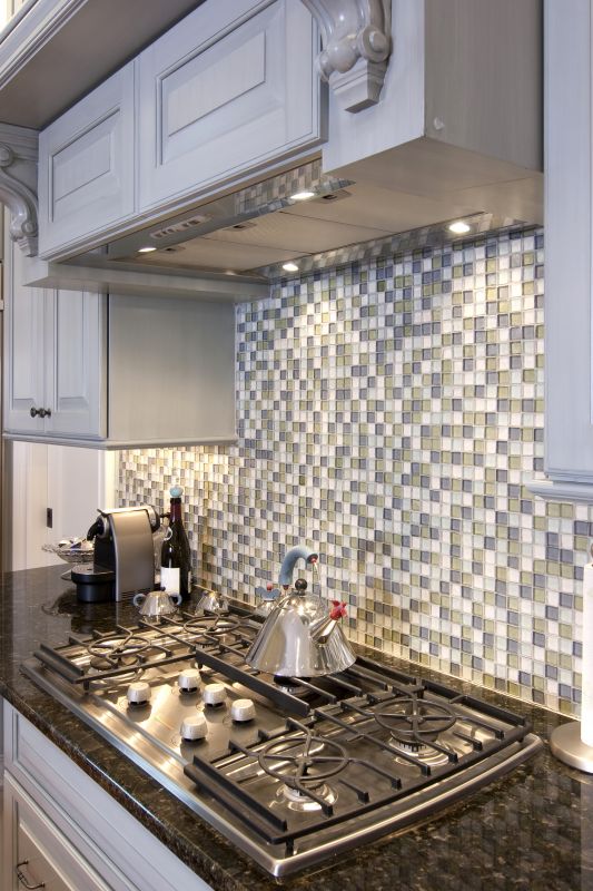 Mosaic Backsplash Installation